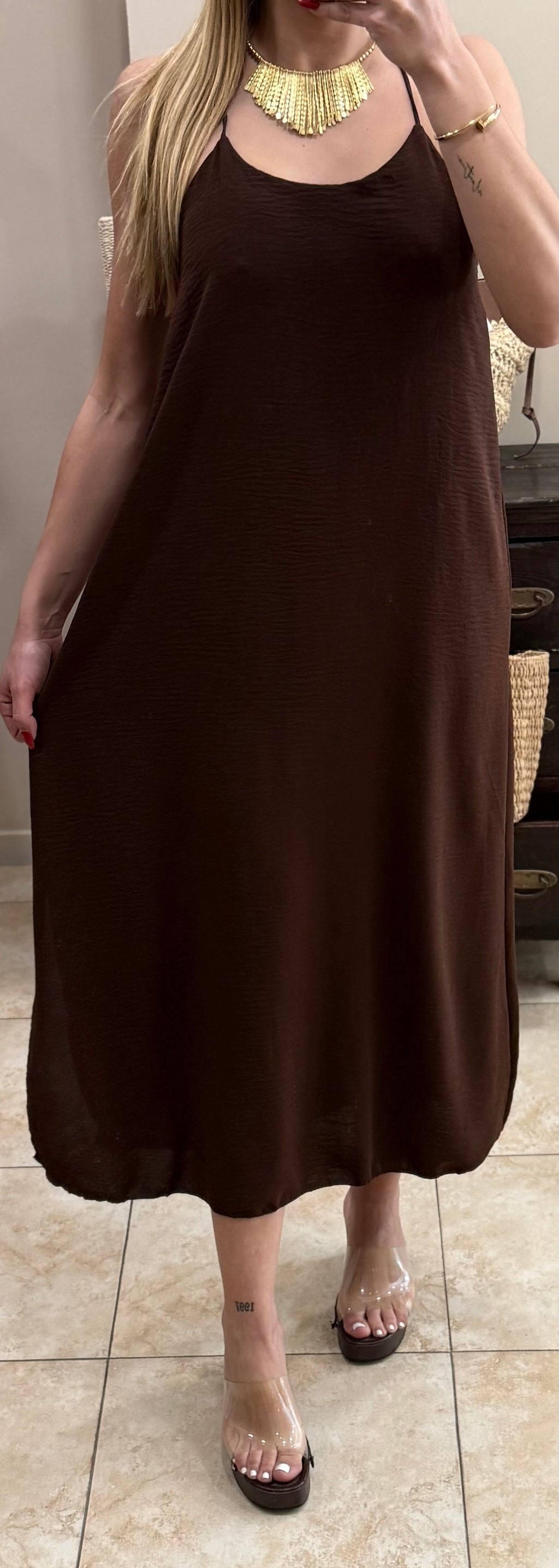 Vestido fluido