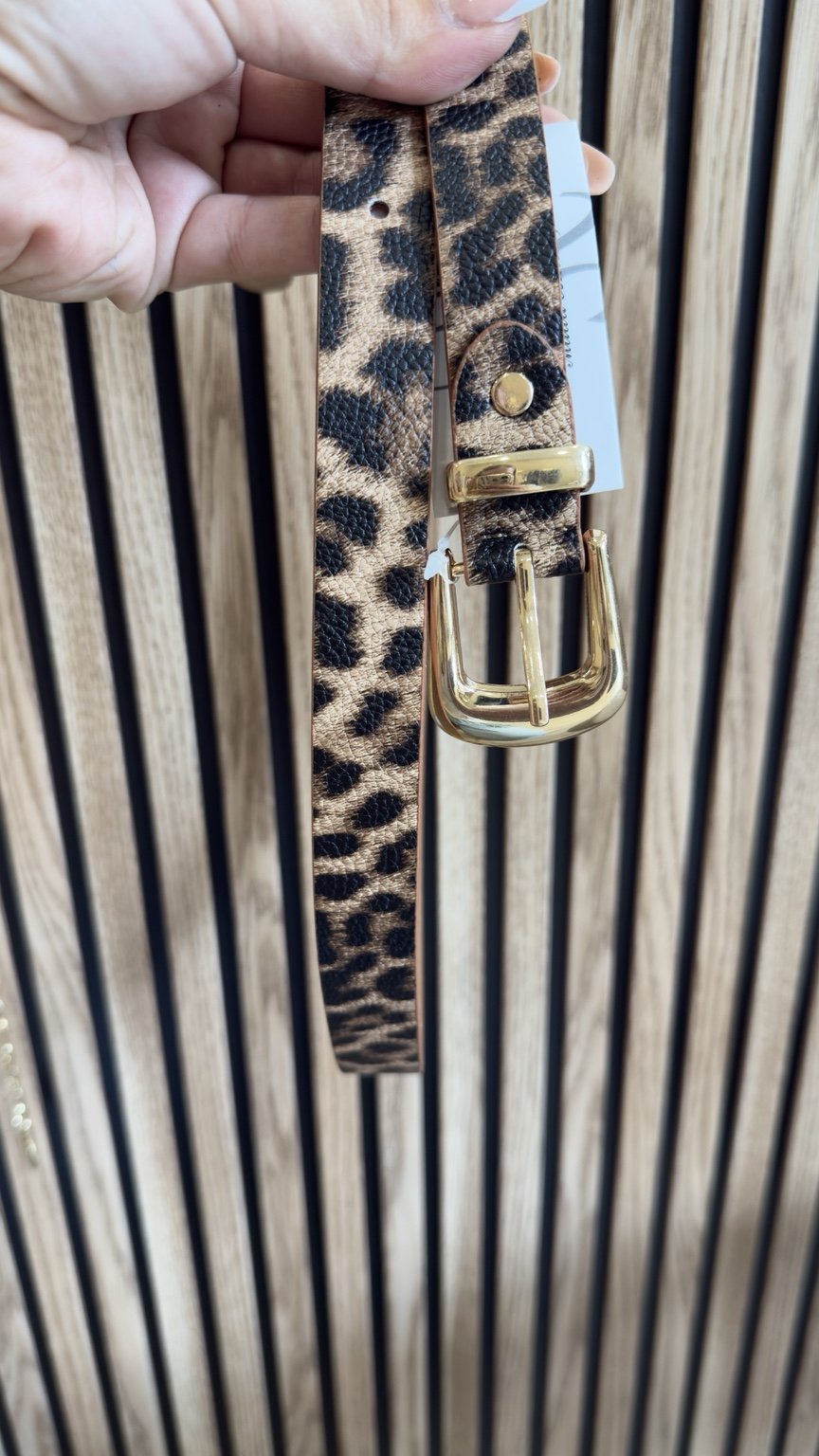 Cinturón leopardo