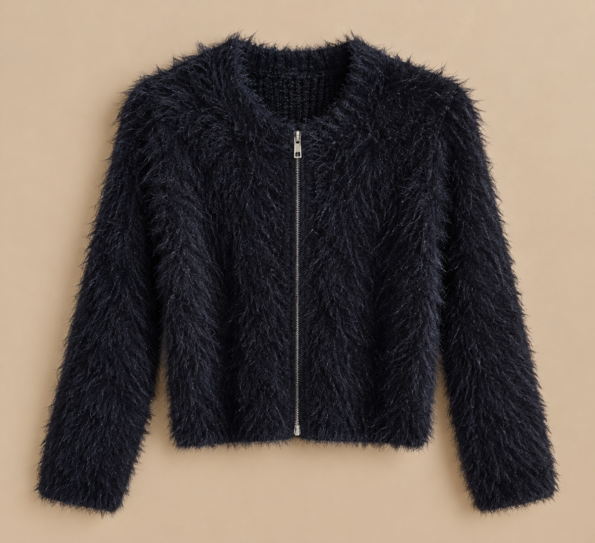Jersey pelos cremallera