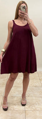Vestido fluido gasa