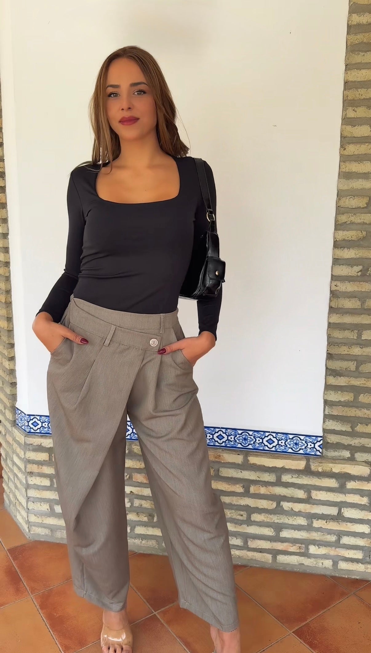 Pantalón Taupe