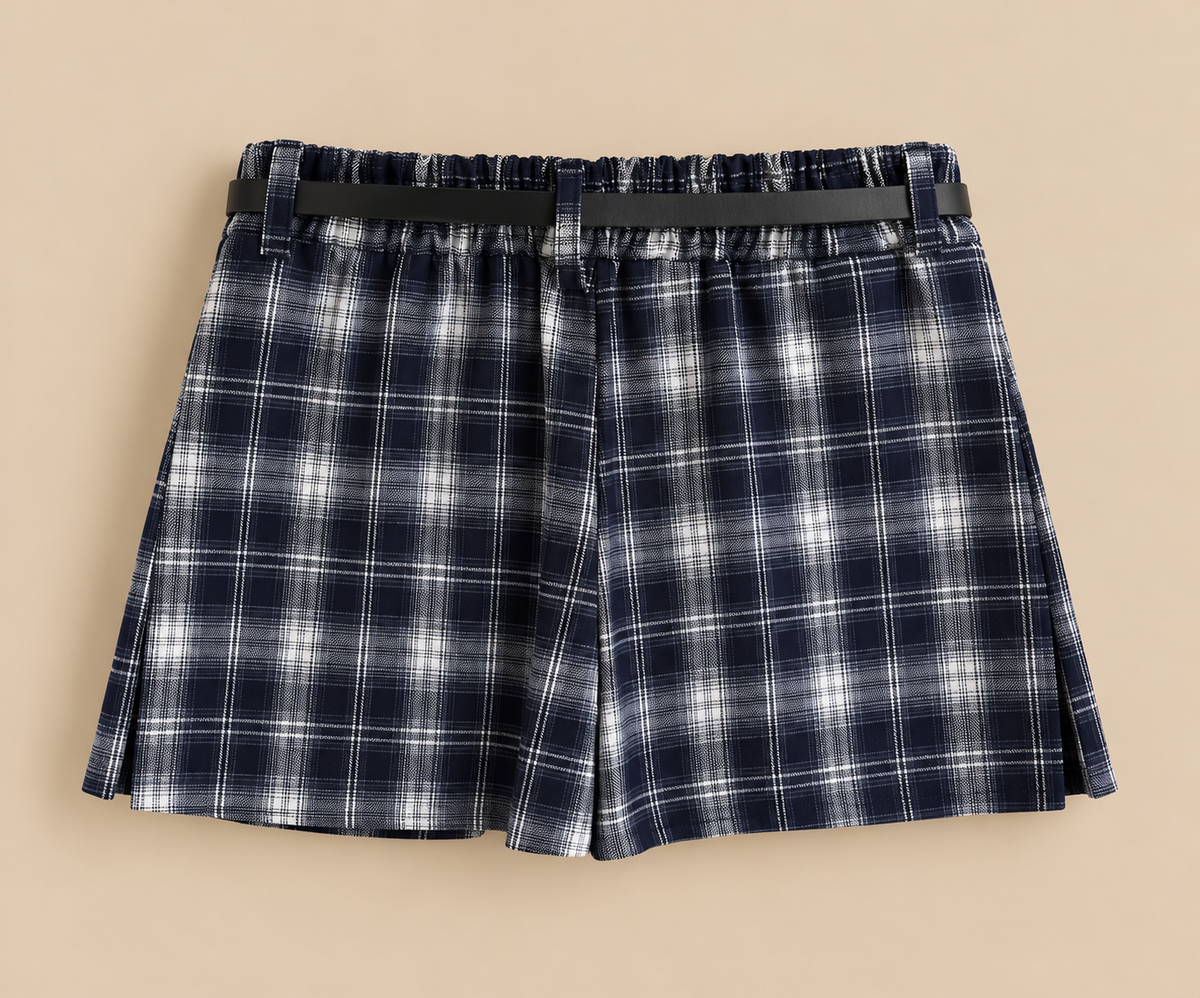 Falda pantalon cuadros