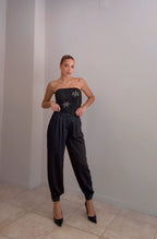 Pantalón satinado bombacho