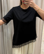 Camiseta encaje