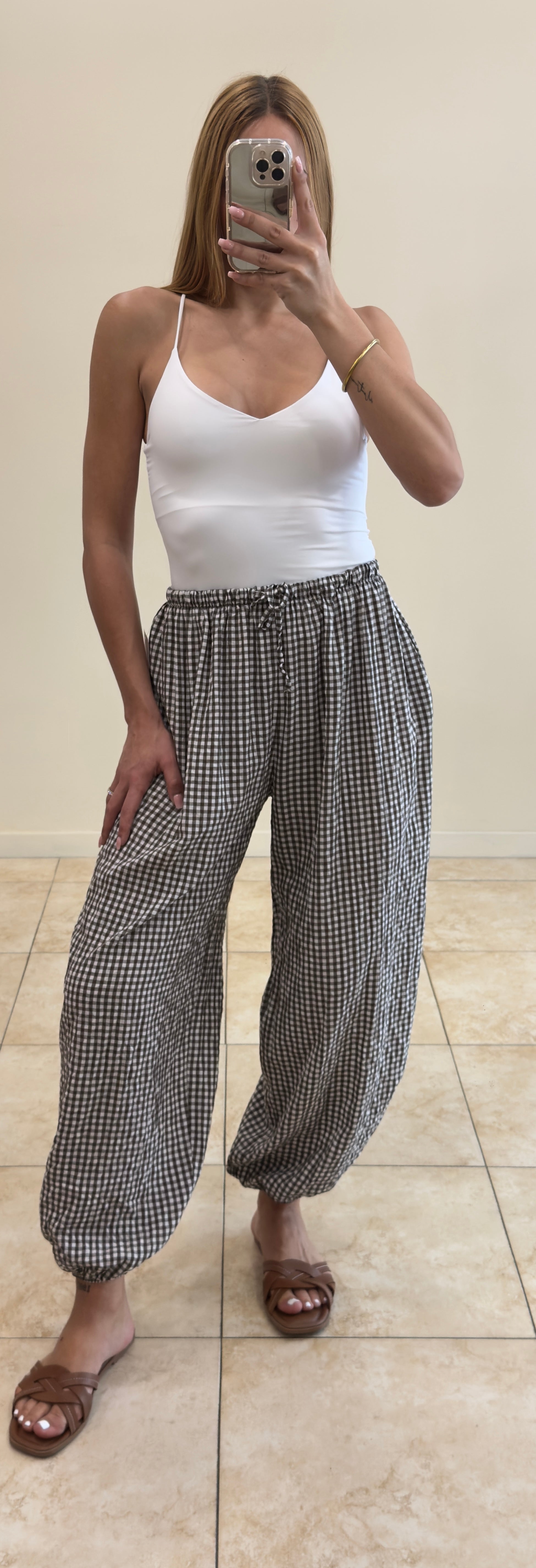 Pantalón Vichy