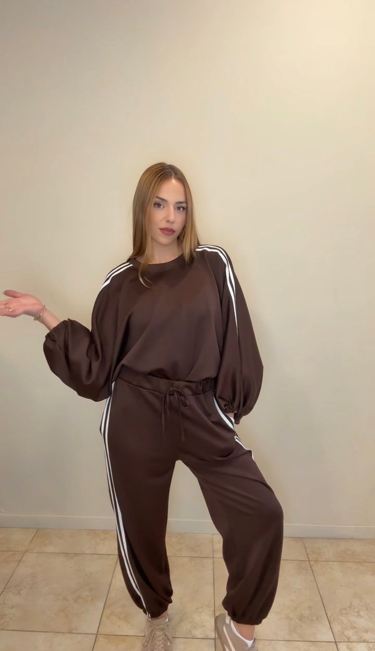 Conjunto chándal raya lateral