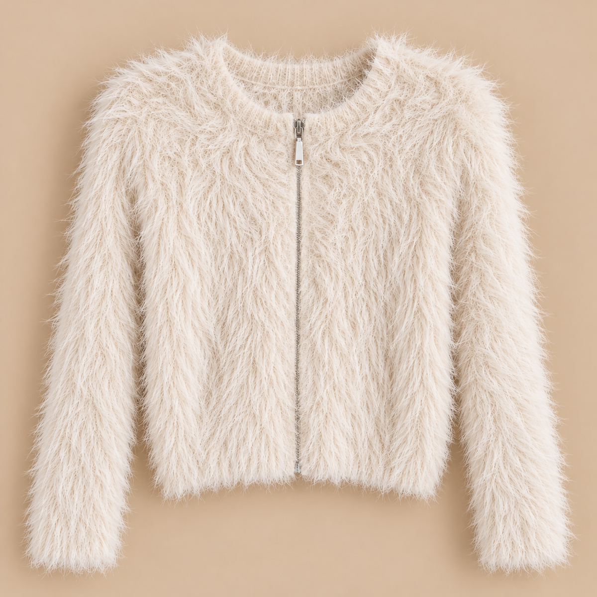 Jersey pelos cremallera