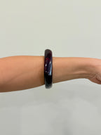 Pulsera carey berenjena