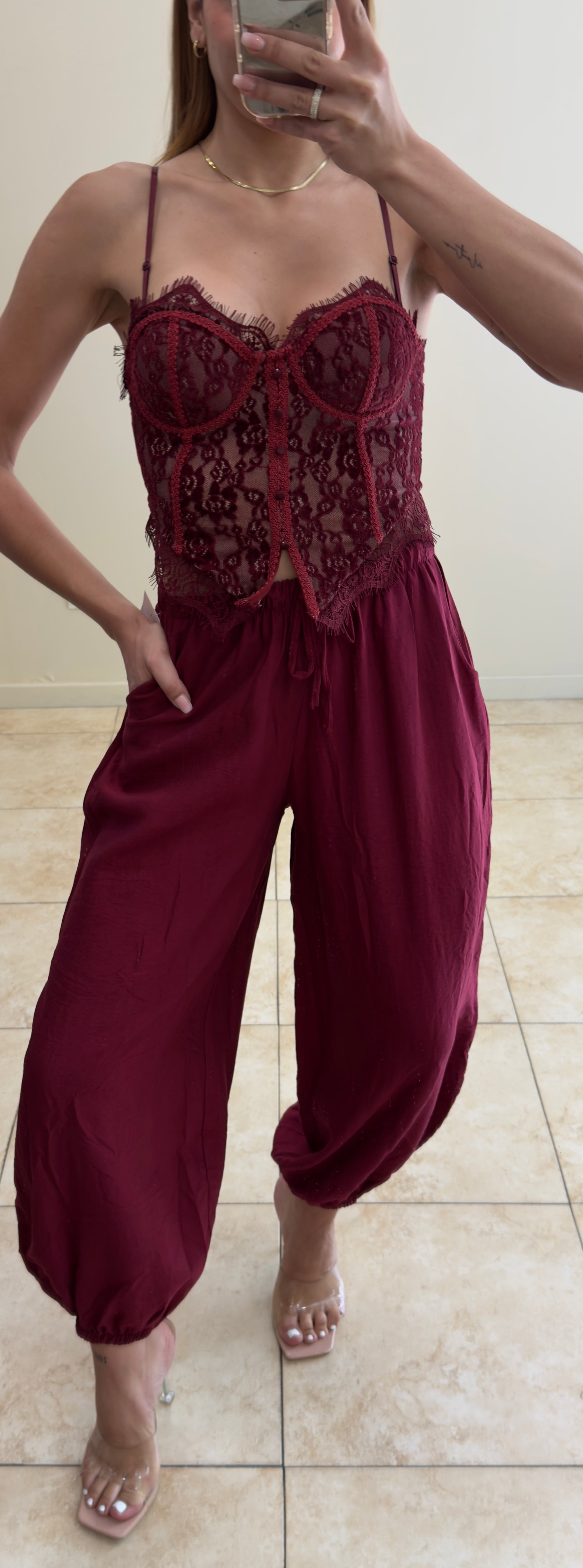 Pantalón bombacho