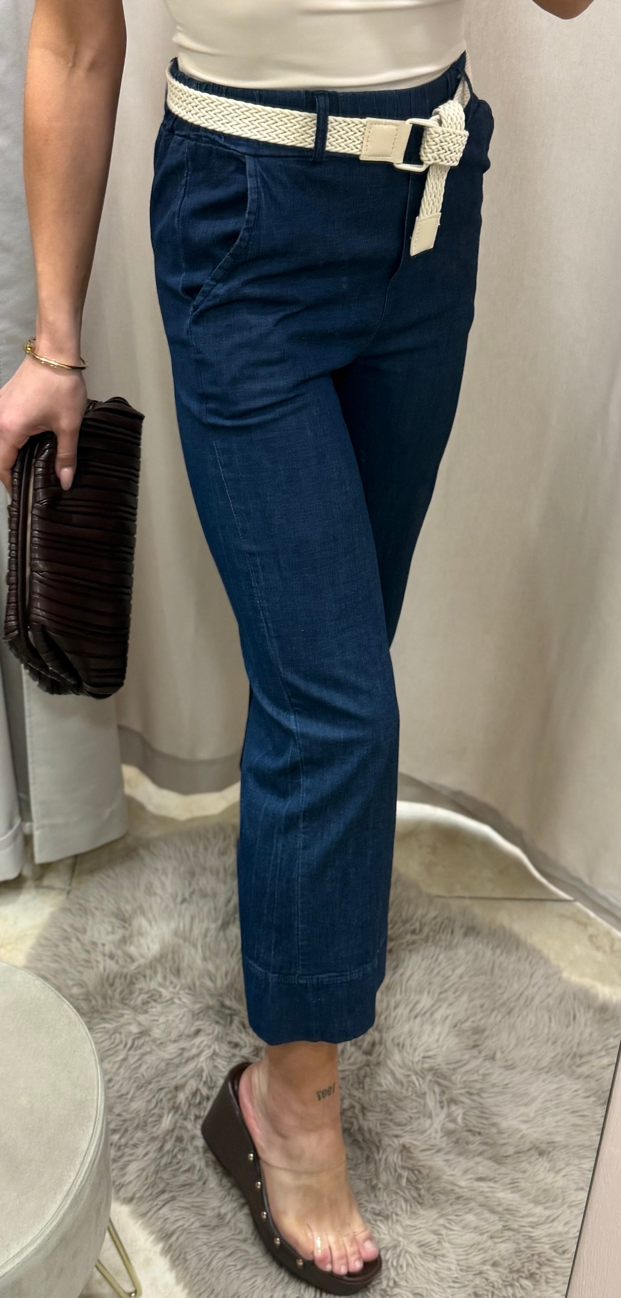 Pantalón denim ligero