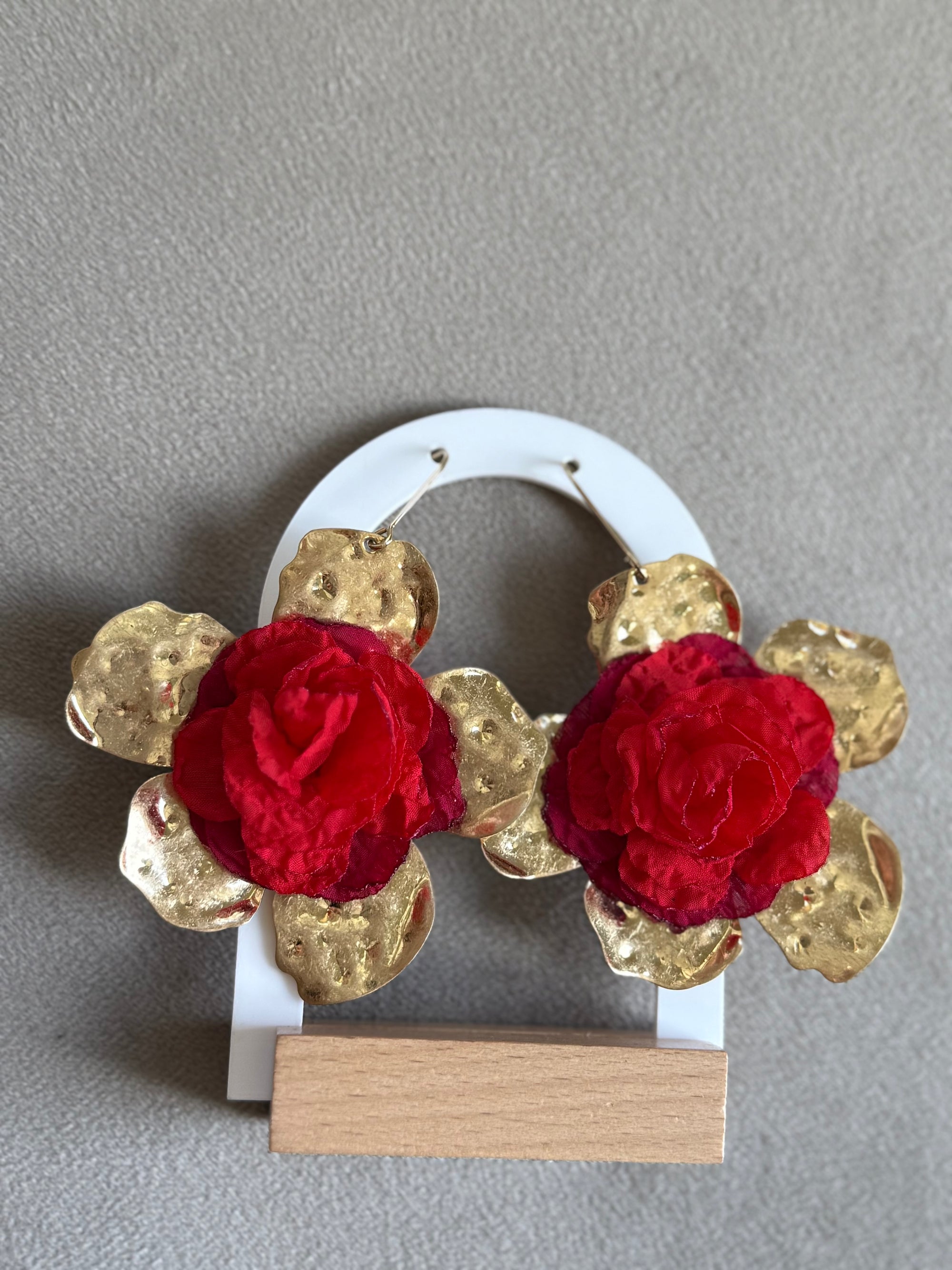 Pendientes ROSA SALVAJE