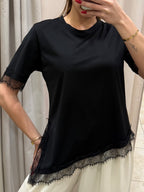Camiseta encaje