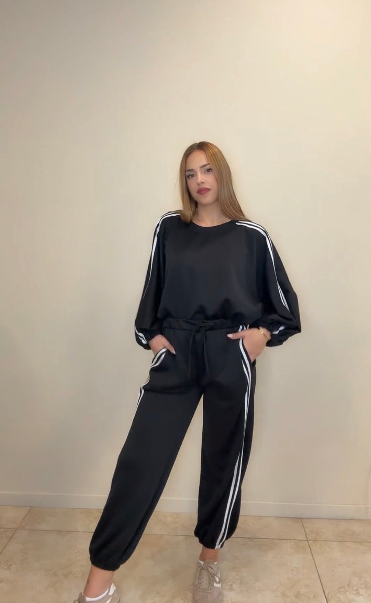 Conjunto chándal raya lateral