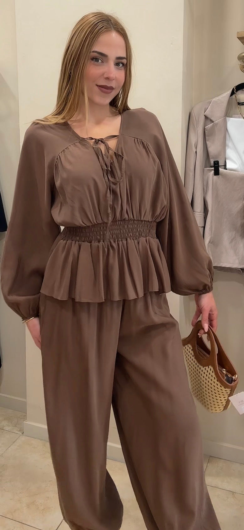 Conjunto BOHO Marrón