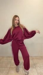 Conjunto chándal raya lateral