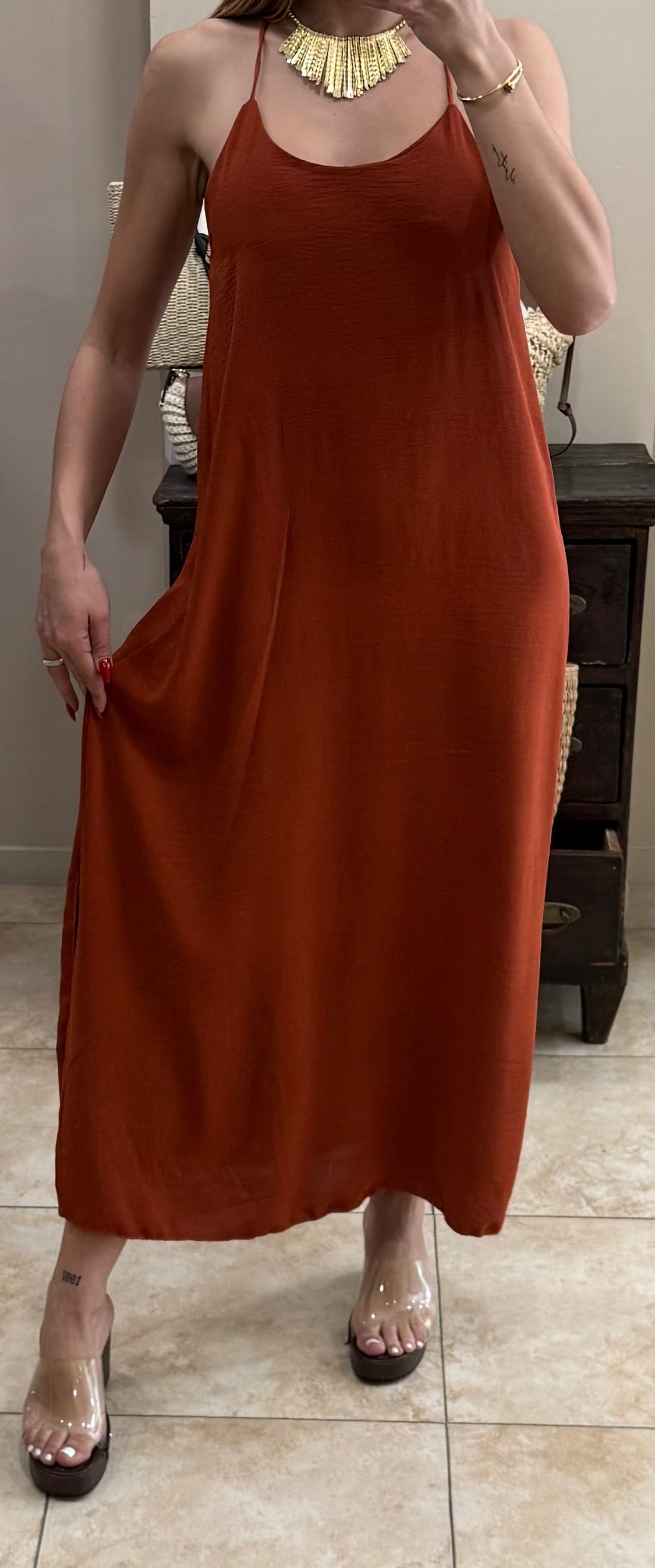 Vestido fluido