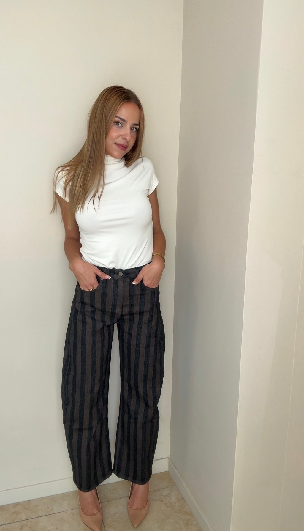 Pantalón zara rayas