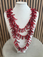 Collar algas rojas