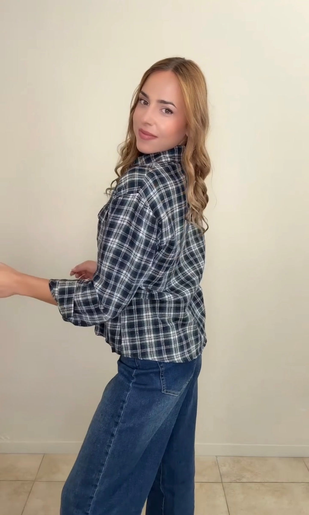Camisa tartán