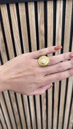 Anillo perla