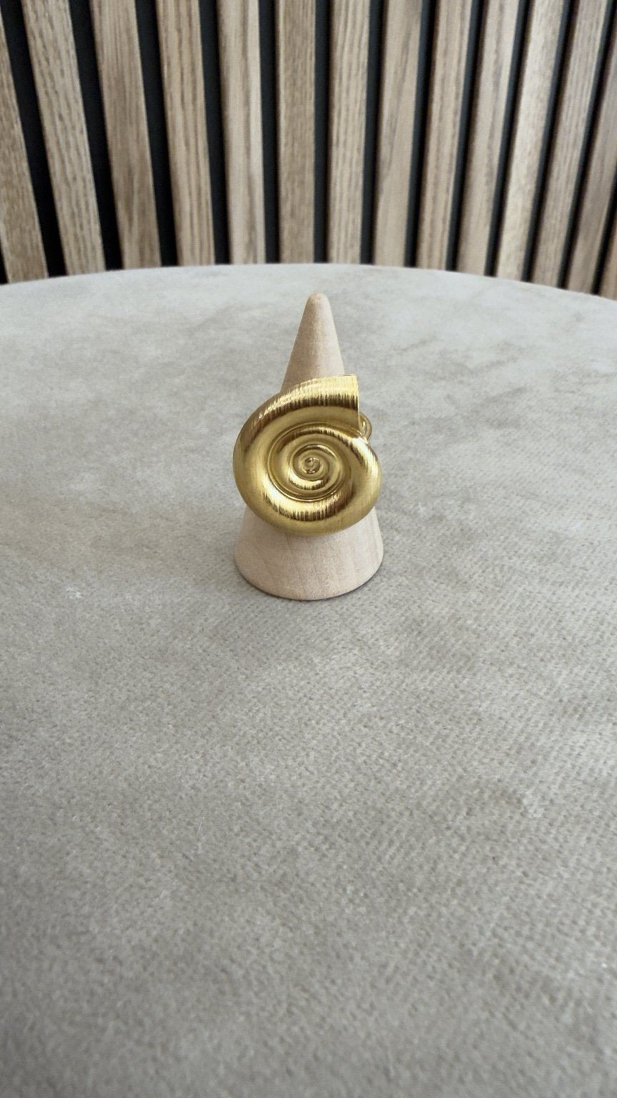 Anillo caracola