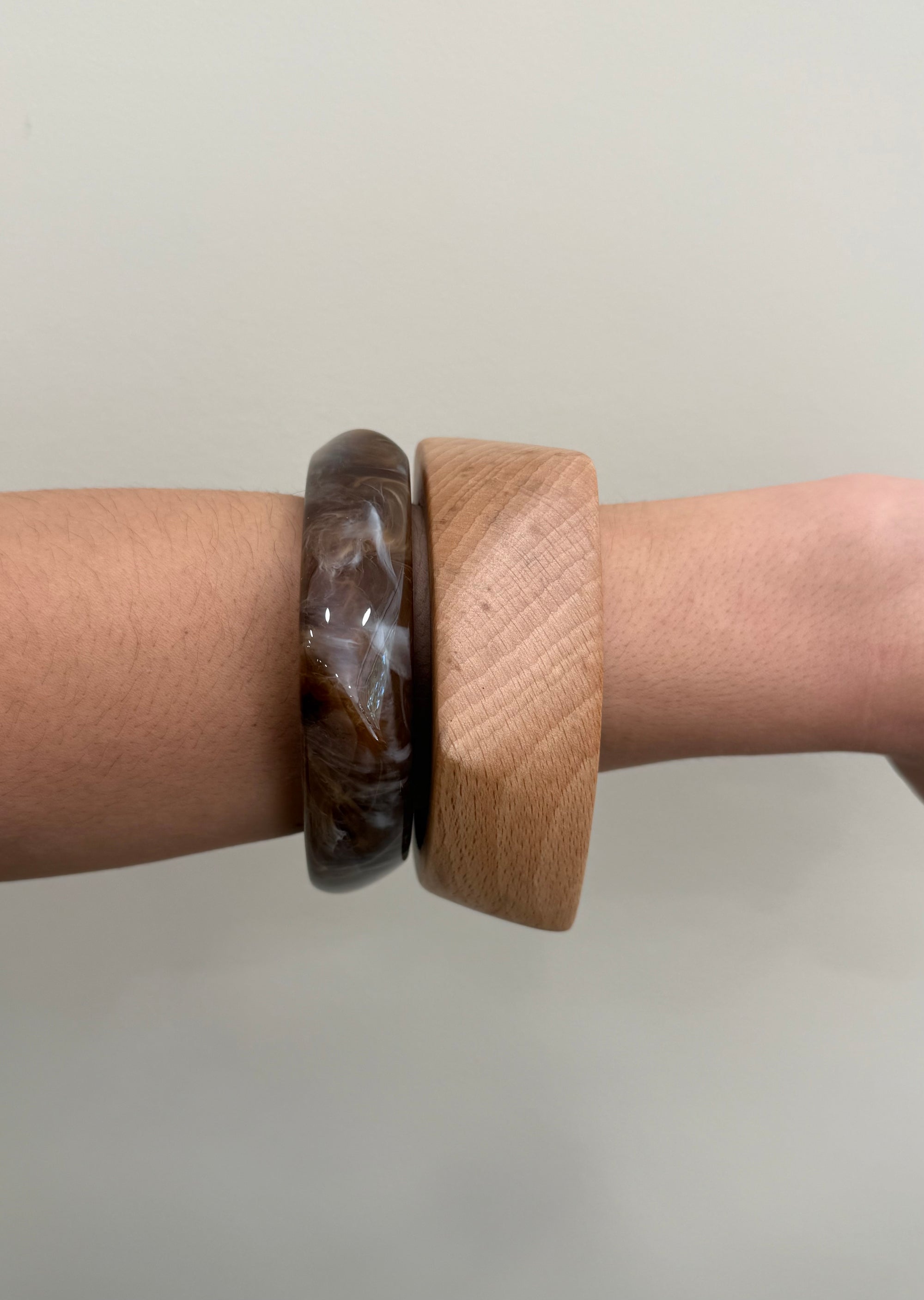 Brazalete carey marrón
