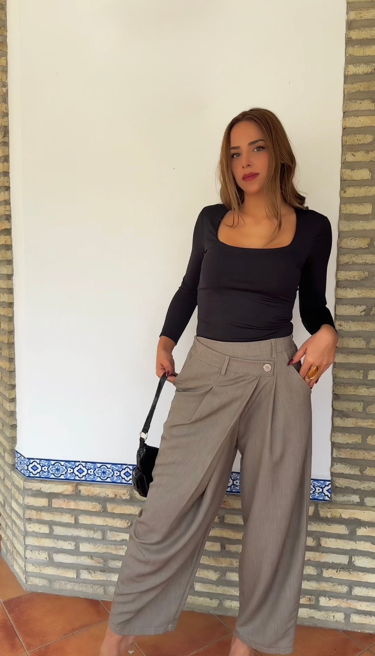 Pantalón Taupe