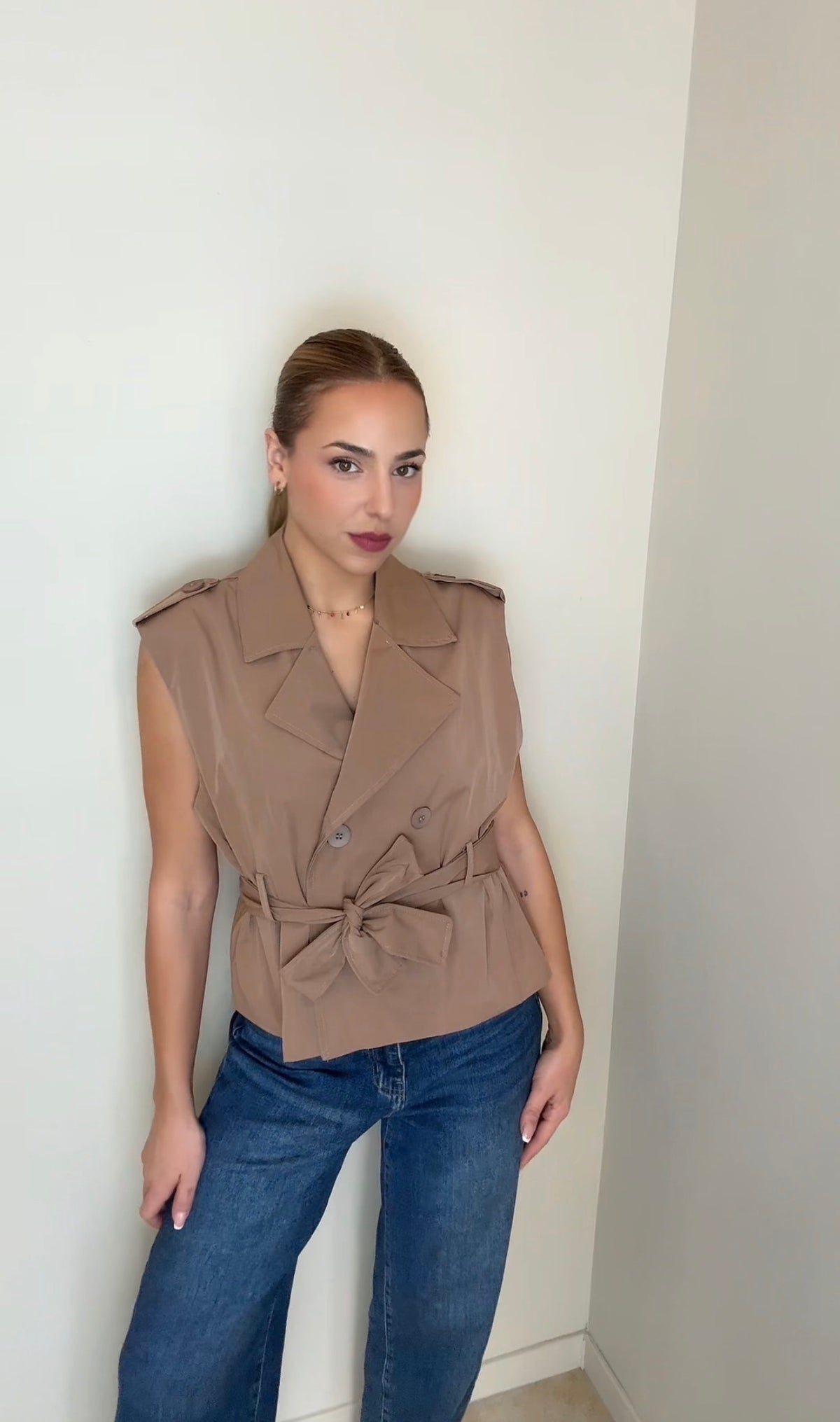 Chaleco trench