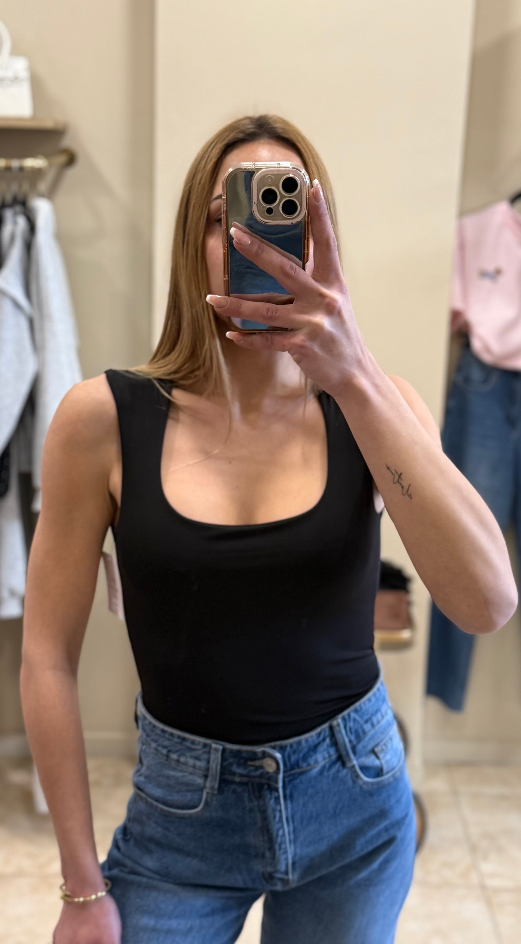 Body escote cuadrado