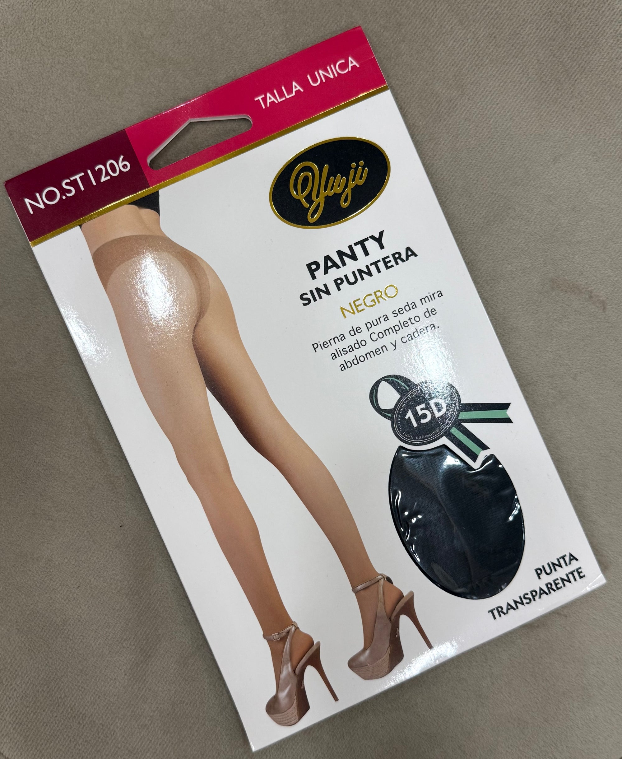 Panty sin puntera