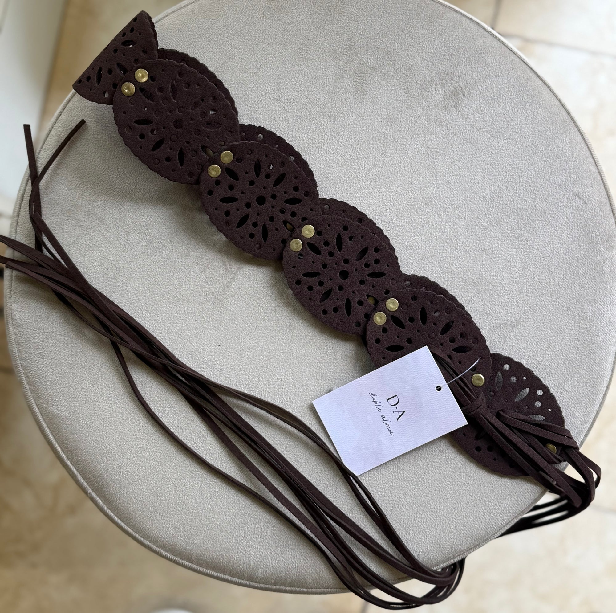 Cinturón boho