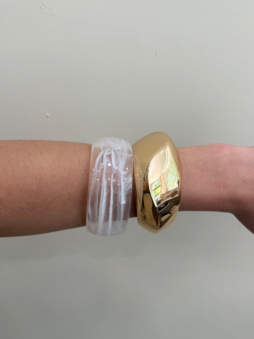Brazalete transparente