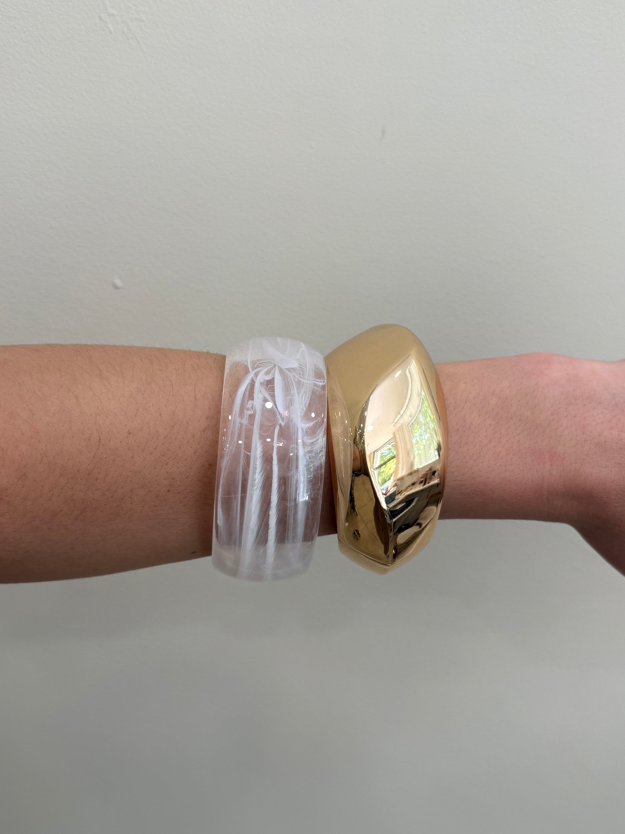 Brazalete transparente