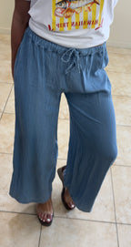 Pantalón denim fluido