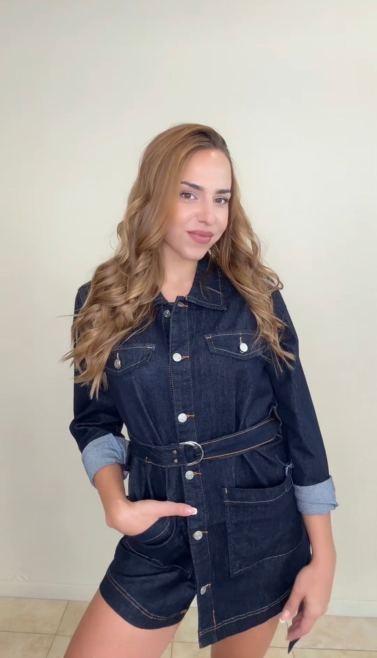 Vestido denim