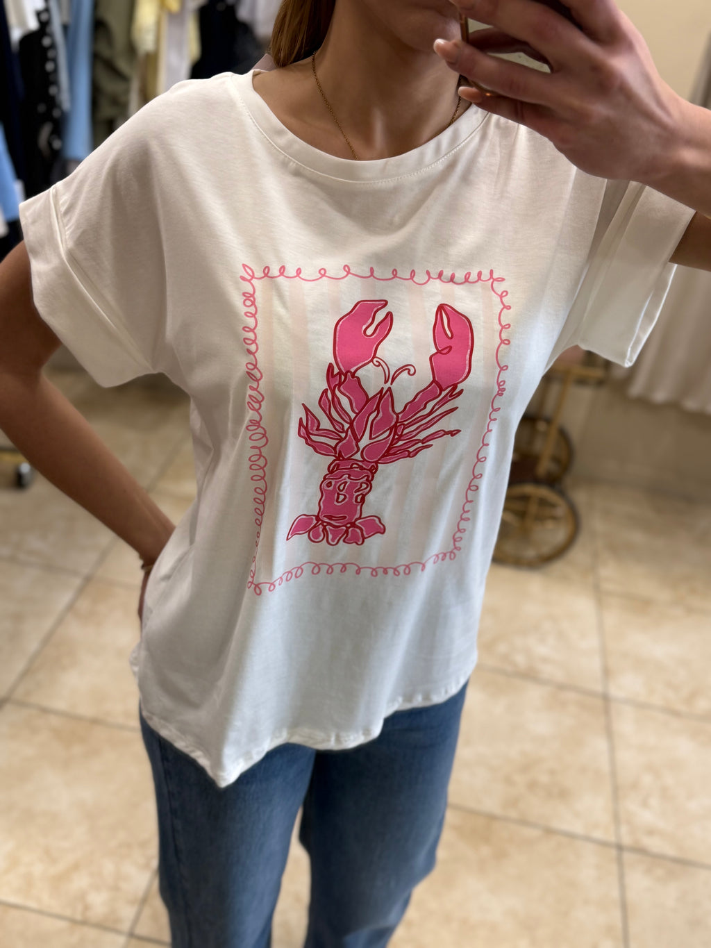 Camiseta langosta