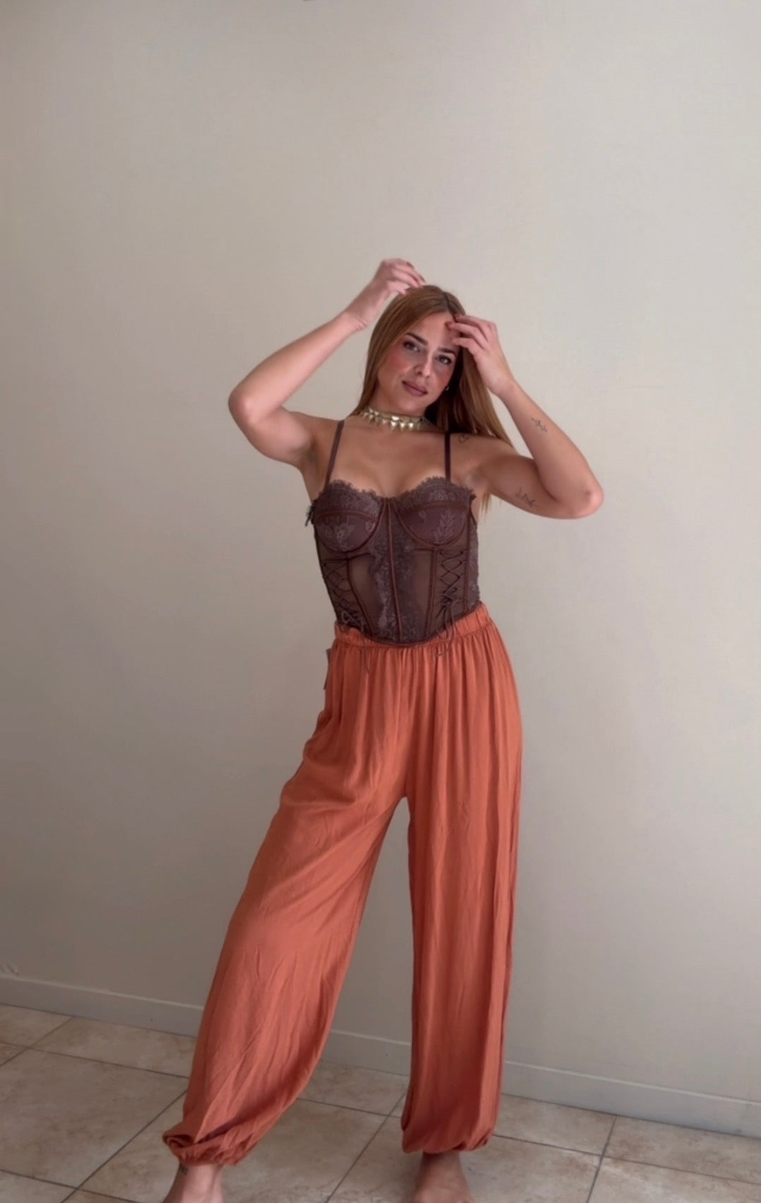 Pantalón bombacho