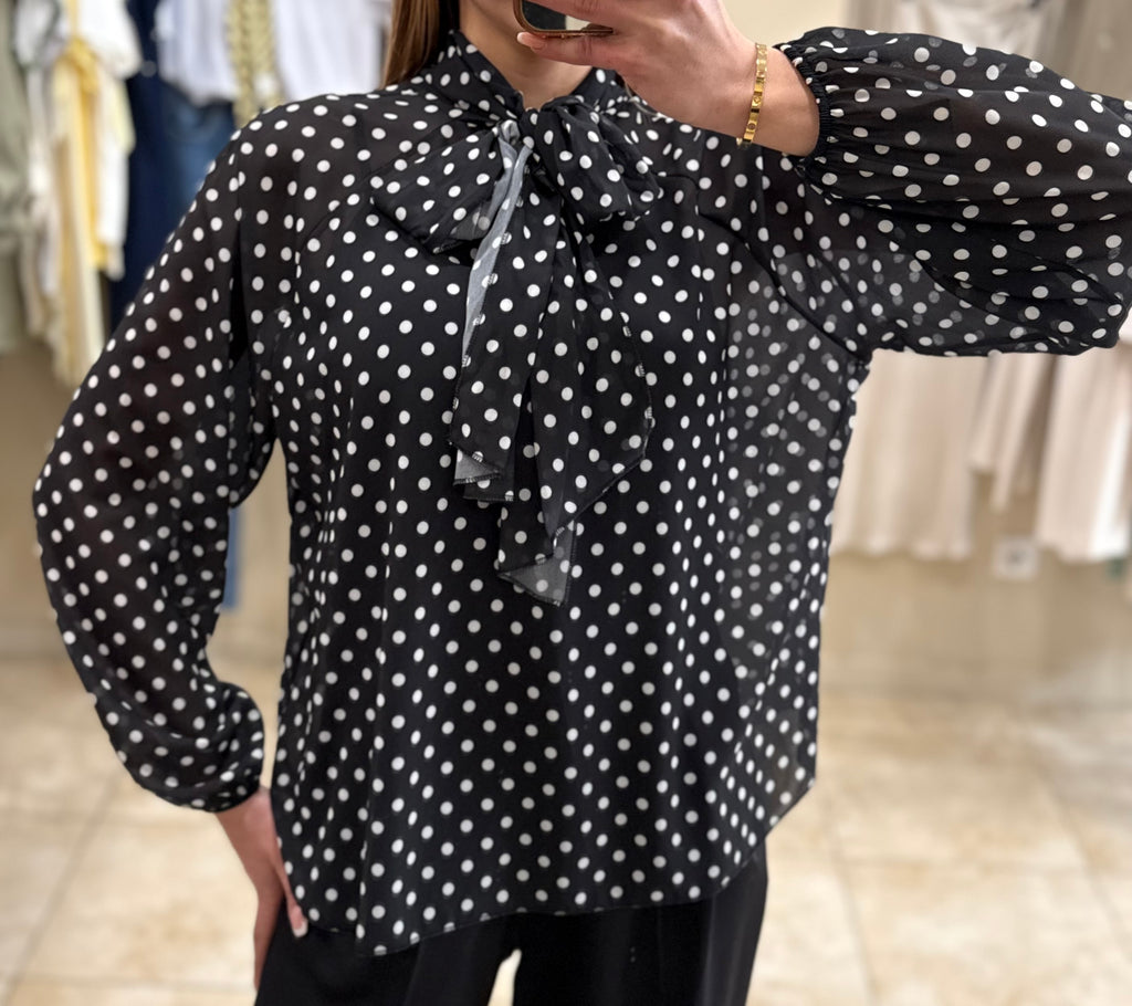 Blusa lunares