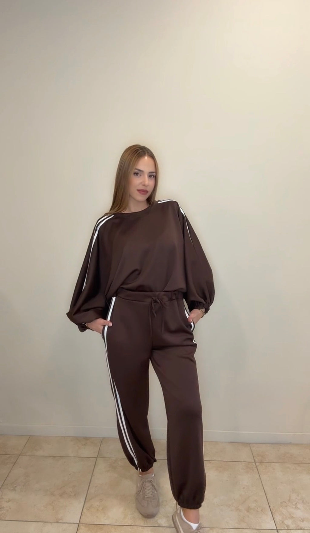 Conjunto chándal raya lateral