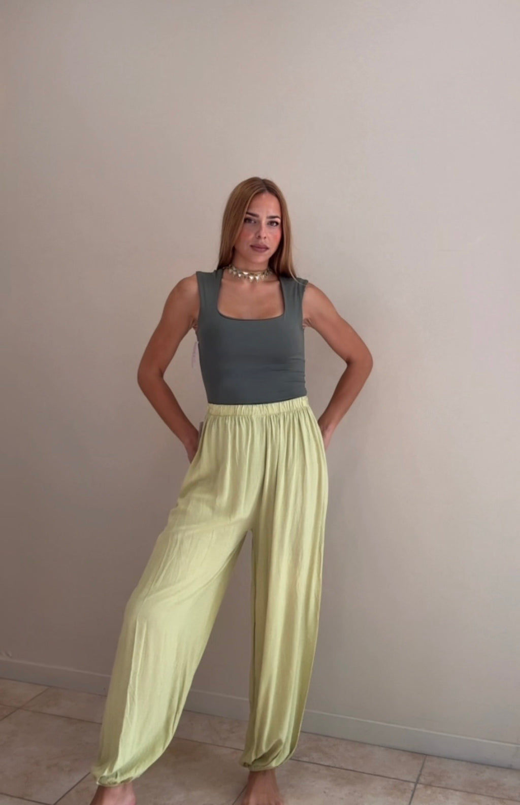 Pantalón bombacho