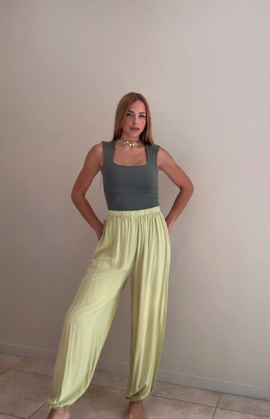 Pantalón bombacho