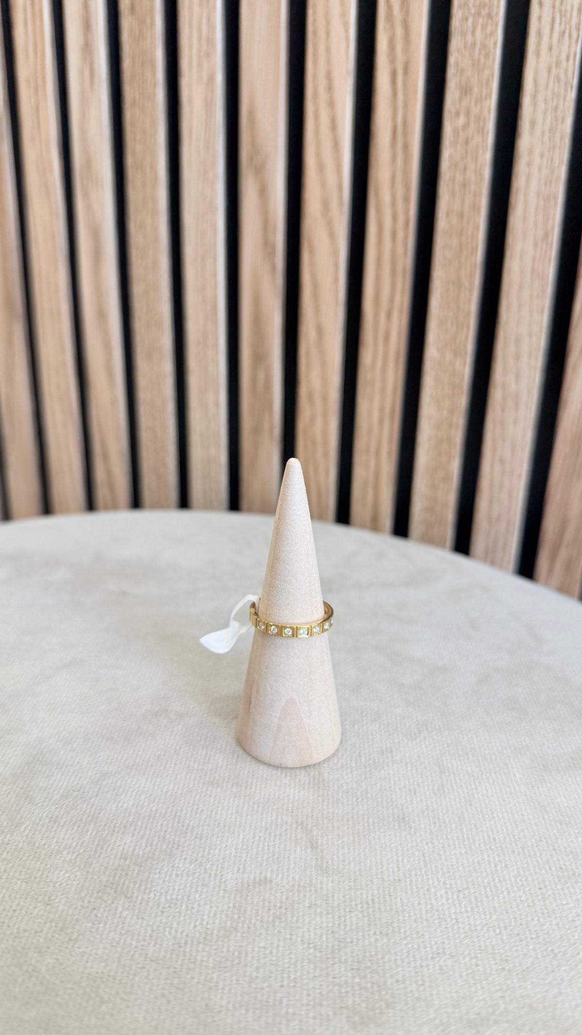Anillo fino brillo