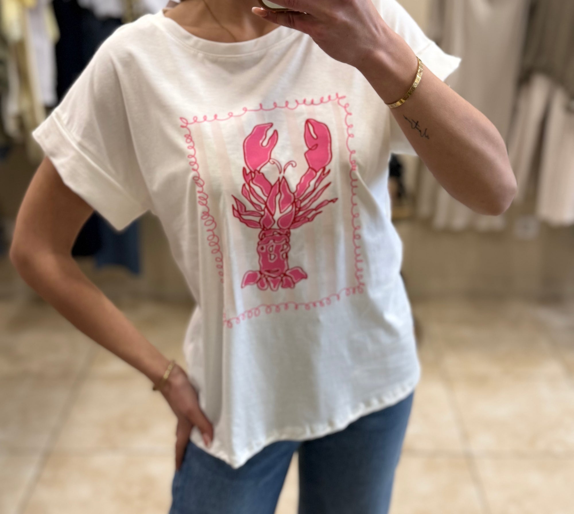 Camiseta langosta