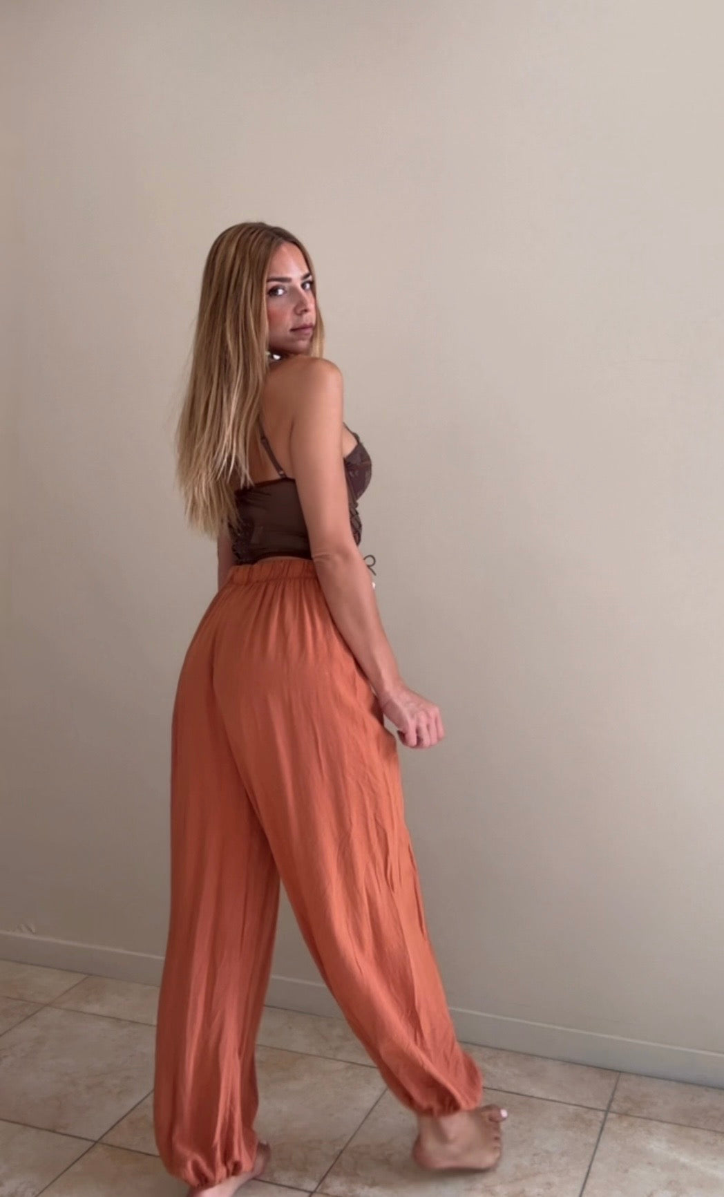 Pantalón bombacho