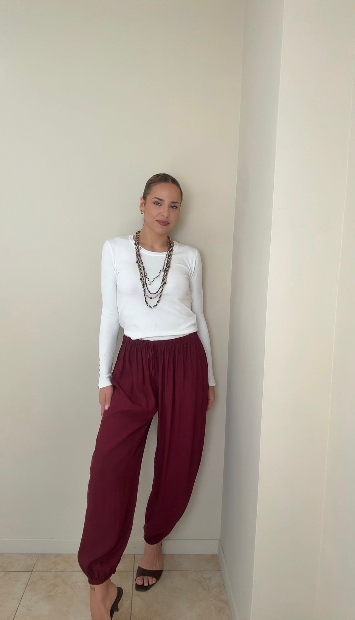 Pantalón bombacho