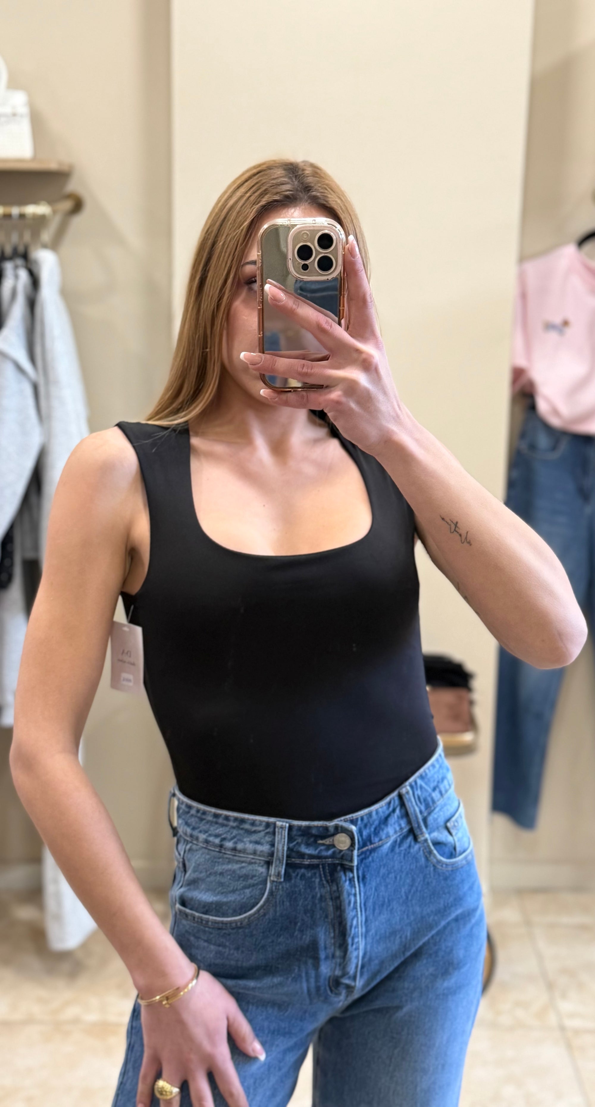 Body escote cuadrado