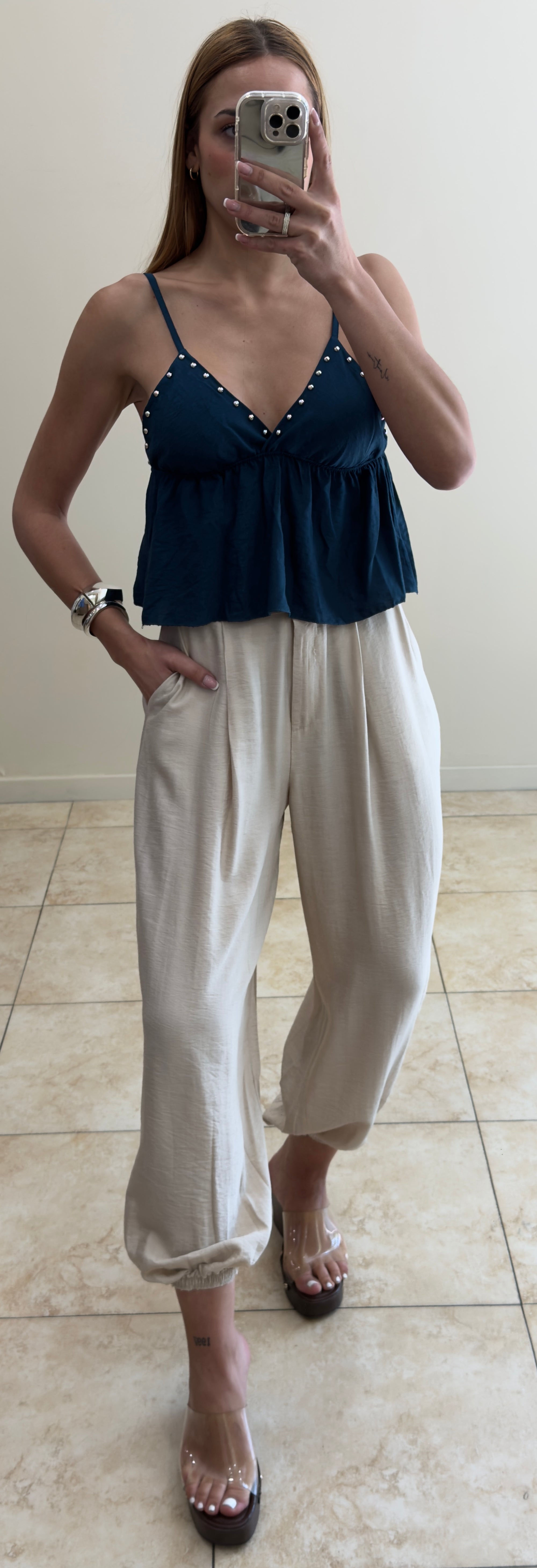 Pantalón bombacho
