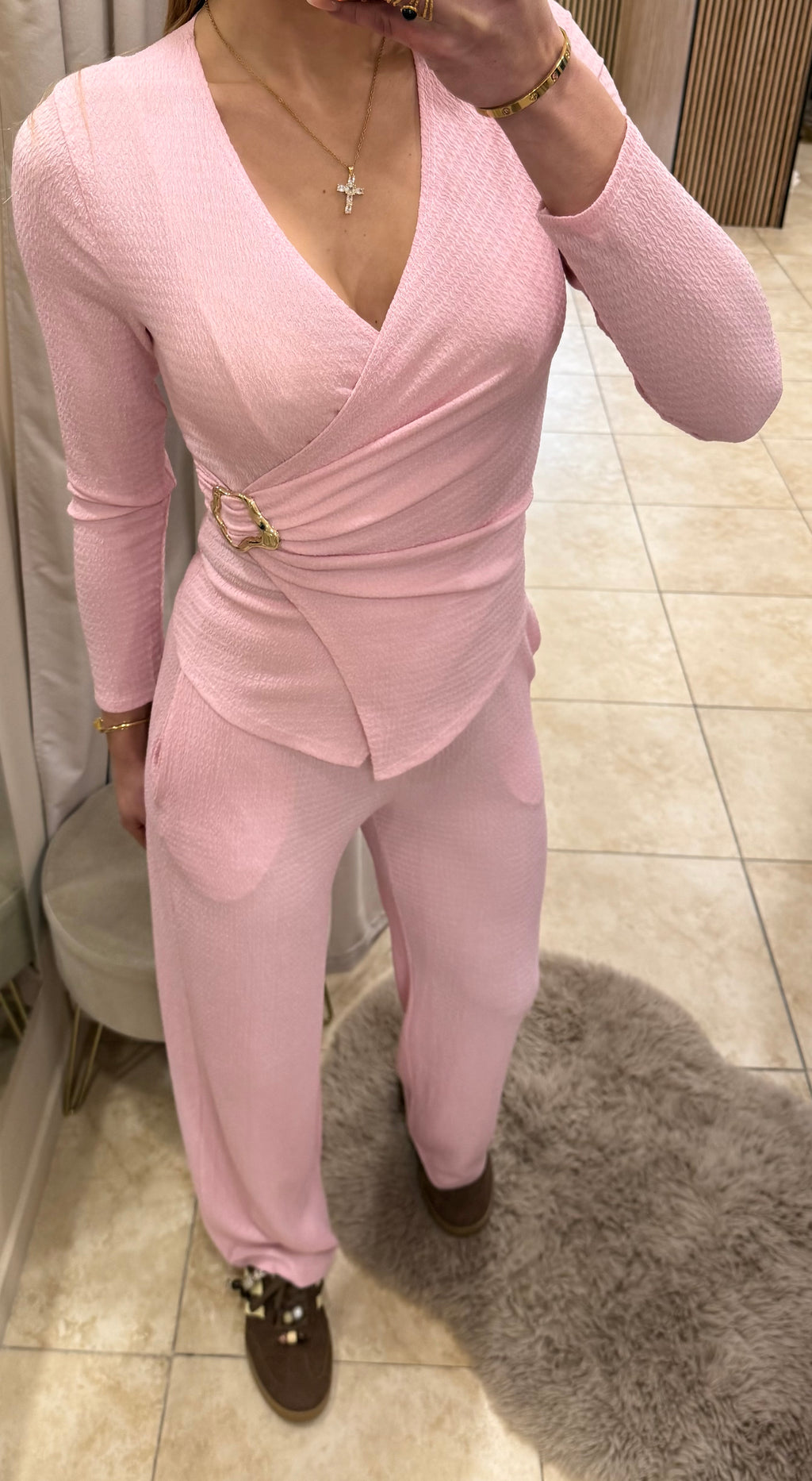 Conjunto punto crepé