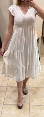 Vestido midi evasé