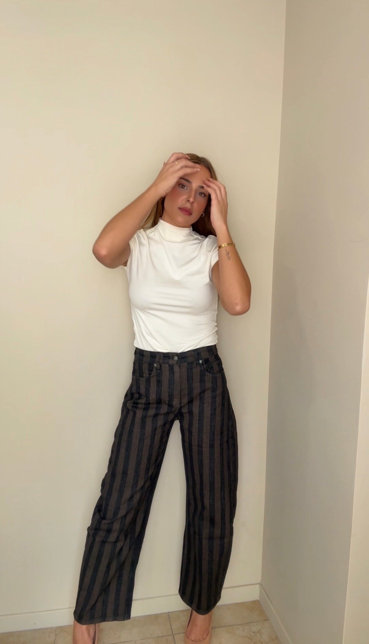 Pantalón zara rayas